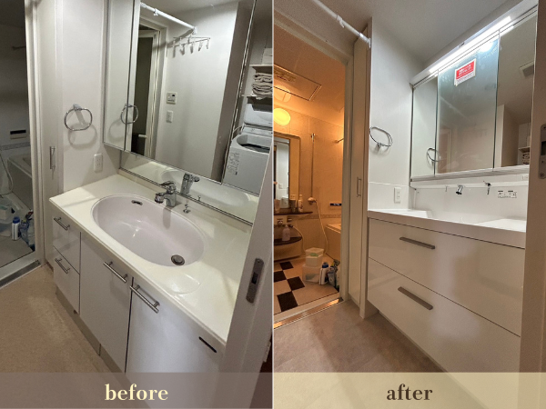 洗面リフォーム
